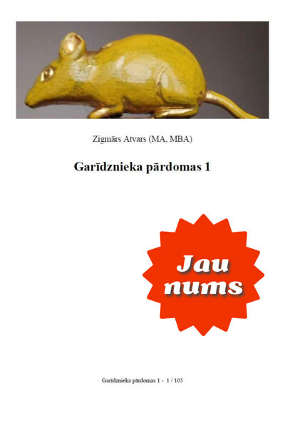 Garīdznieka pārdomas (elektroniski, PDF)