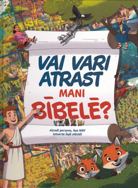 Vai vari atrast mani Bībelē (bilžu spēles grāmata)